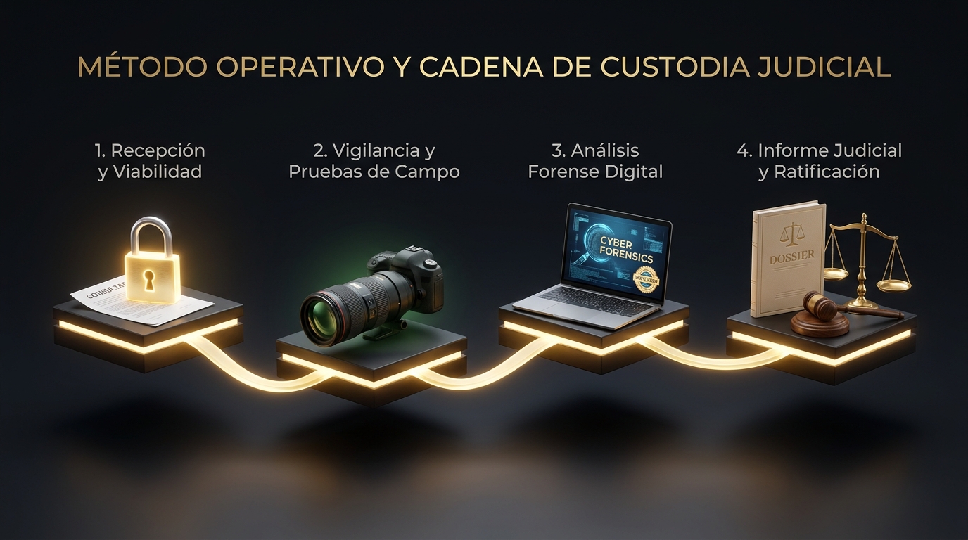 Método Operativo y Cadena de Custodia - INVESTIGA24