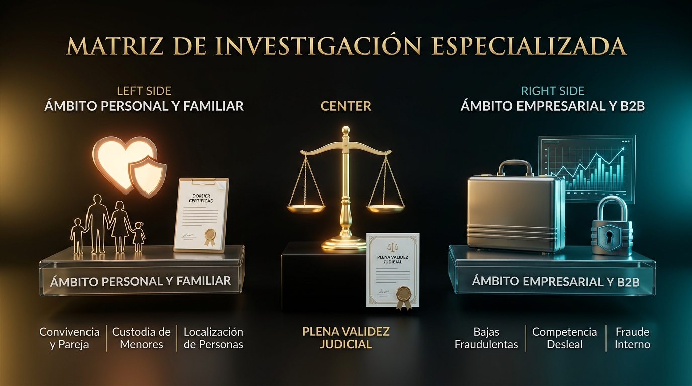 Matriz de Servicios de Investigación Privada Especializada - INVESTIGA24